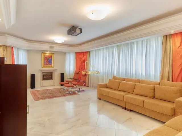Apartamento 3 quartos e 8 banheiros, para alugar, no bairro Mossunguê em Curitiba