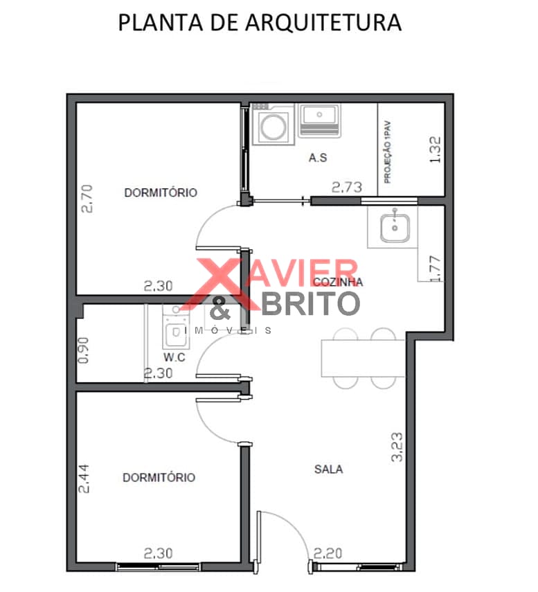 Apartamento, 2 quartos, 37 m² - Foto 8