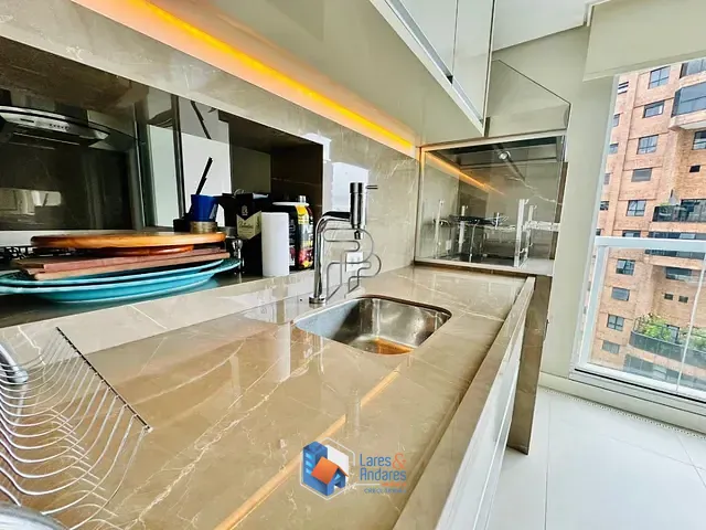 Apartamento com 93m² 2 quartos e 3 banheiros, à venda, no bairro Panamby em São Paulo