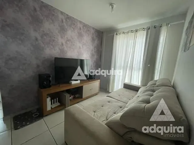 Apartamento 2 quartos e 1 banheiro, à venda, no bairro Jardim Carvalho em Ponta Grossa