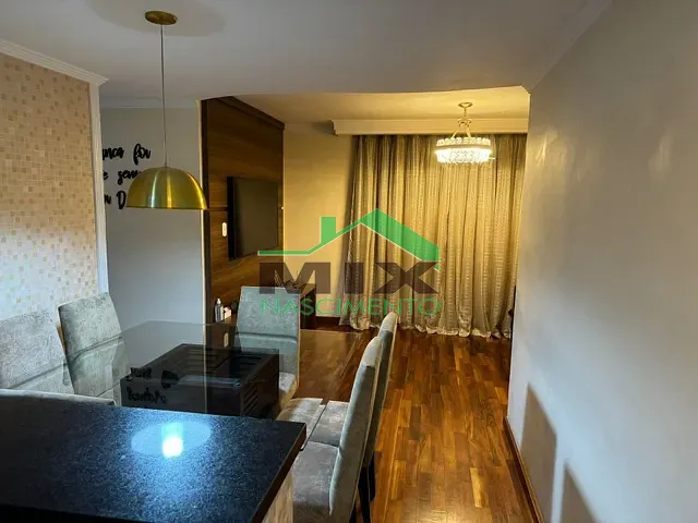 Apartamento com 69m² 3 quartos e 1 banheiro, à venda, no bairro Taboão em Diadema