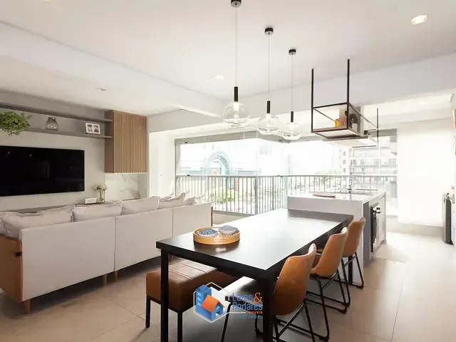 Apartamento com 77m² 1 quarto e 2 banheiros, à venda, no bairro Indianópolis em São Paulo