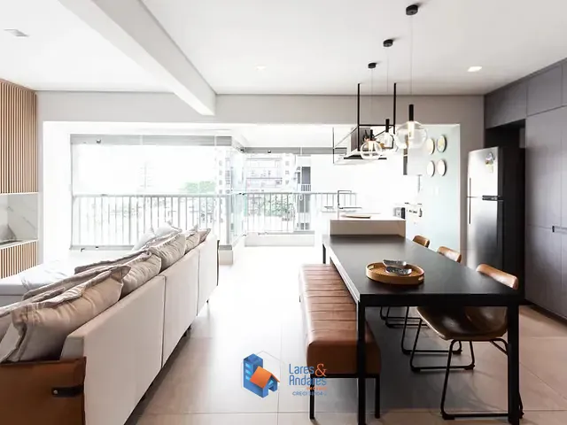 Apartamento com 77m² 1 quarto e 2 banheiros, à venda, no bairro Indianópolis em São Paulo