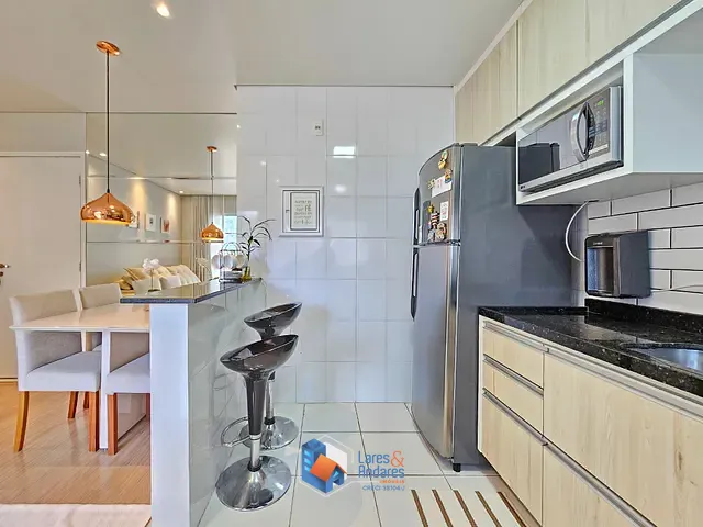 Apartamento com 56m² 2 quartos e 1 banheiro, à venda, no bairro Votupoca em Barueri