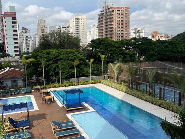 Apartamento 3 quartos e 3 banheiros, à venda, no bairro Brooklin Novo em São Paulo