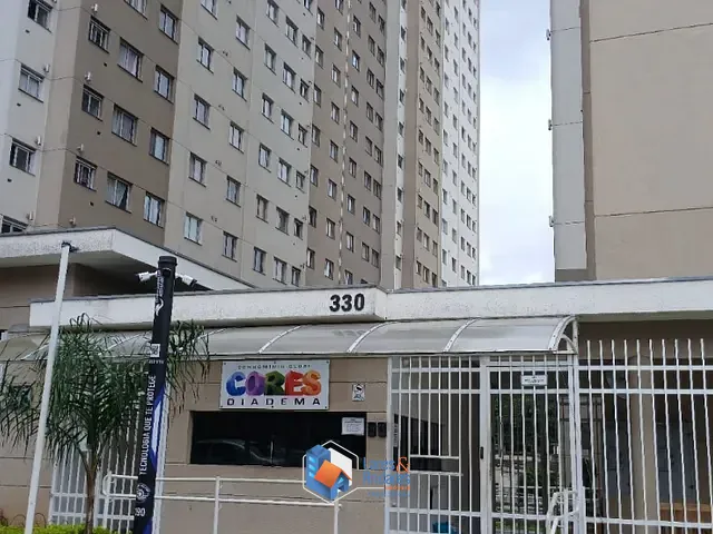 Apartamento com 43m² 2 quartos e 1 banheiro, à venda, no bairro Piraporinha em Diadema
