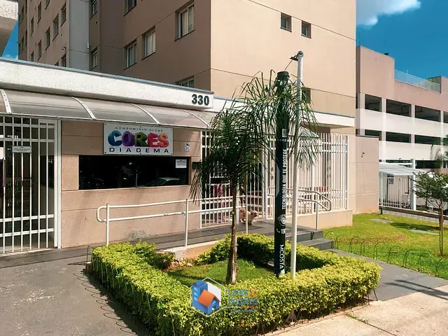 Apartamento com 43m² 2 quartos e 1 banheiro, à venda, no bairro Piraporinha em Diadema