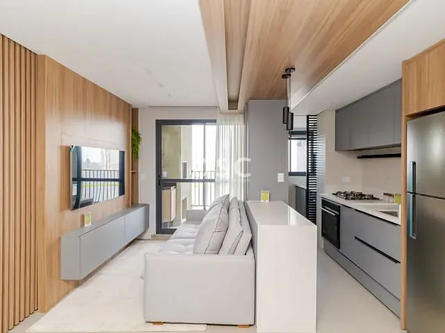 Apartamento 3 quartos e 1 banheiro, à venda, no bairro Novo Mundo em Curitiba