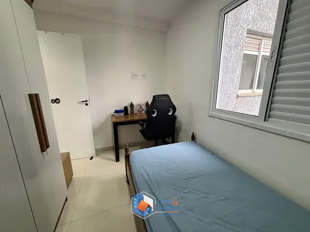 Apartamento com 48m² 2 quartos e 1 banheiro, à venda, no bairro Parque Novo Oratório em Santo André