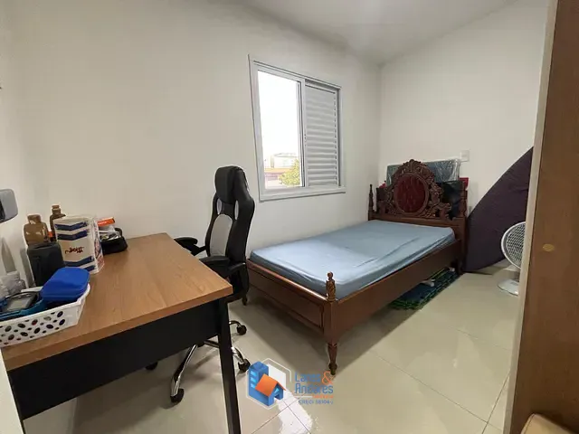 Apartamento com 48m² 2 quartos e 1 banheiro, à venda, no bairro Parque Novo Oratório em Santo André