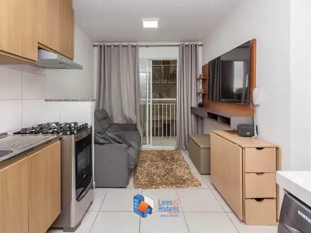 Apartamento com 38m² 2 quartos e 1 banheiro, à venda, no bairro Barra Funda em São Paulo