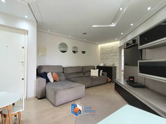 Apartamento com 1000m² 2 quartos e 2 banheiros, à venda, no bairro Campestre em Santo André