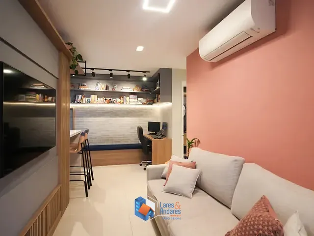 Apartamento com 69m² 2 quartos e 2 banheiros, à venda, no bairro Brooklin em São Paulo