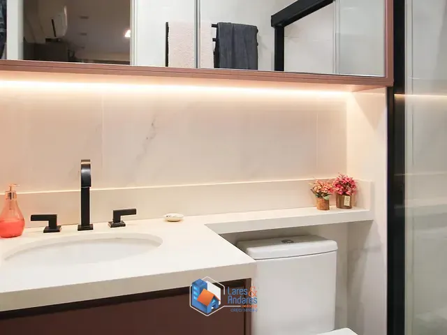Apartamento com 69m² 2 quartos e 2 banheiros, à venda, no bairro Brooklin em São Paulo