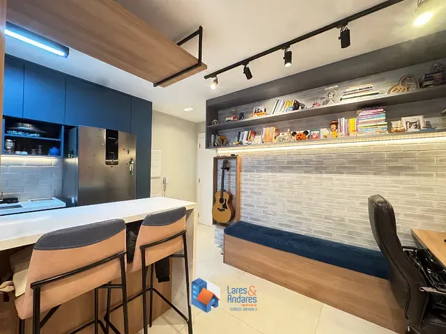 Apartamento com 69m² 2 quartos e 2 banheiros, à venda, no bairro Brooklin em São Paulo