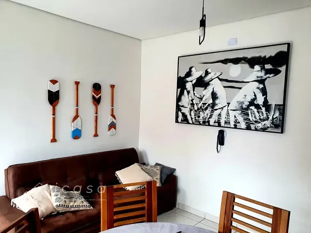 Apartamento 2 quartos e 1 banheiro, à venda, no bairro Maranduba em Ubatuba