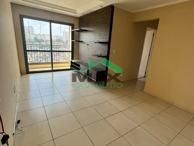 Apartamento com 56m² 2 quartos e 1 banheiro, para alugar, no bairro Taboão em São Bernardo do Campo