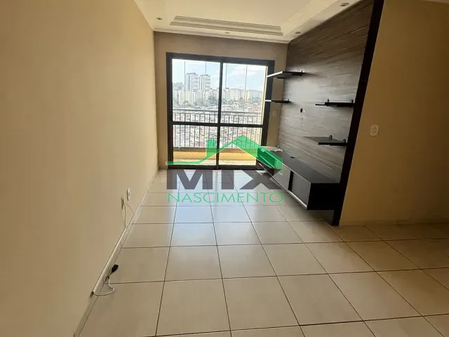 Apartamento com 56m² 2 quartos e 1 banheiro, para alugar, no bairro Taboão em São Bernardo do Campo