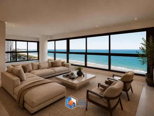 Apartamento com 200m² 4 quartos e 6 banheiros, à venda, no bairro Centro em Balneário Piçarras