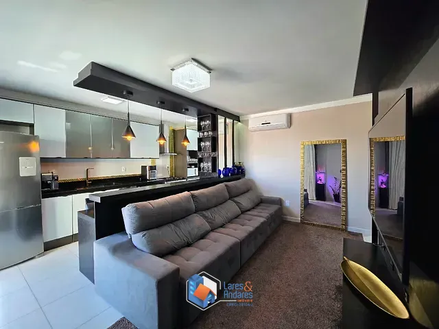 Apartamento com 75m² 2 quartos e 2 banheiros, à venda, no bairro Gravatá em Navegantes