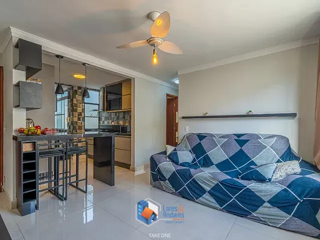 Apartamento com 50m² 2 quartos e 1 banheiro, à venda, no bairro Jardim do Lago em Campinas