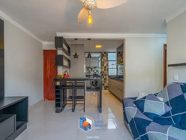 Apartamento com 50m² 2 quartos e 1 banheiro, à venda, no bairro Jardim do Lago em Campinas