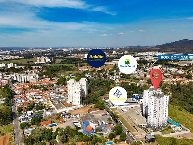 Apartamento com 67m² 2 quartos e 2 banheiros, à venda, no bairro Medeiros em Jundiaí