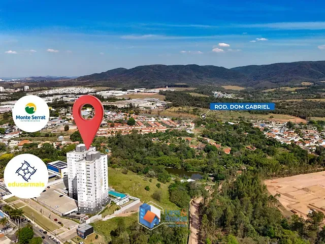 Apartamento com 67m² 2 quartos e 2 banheiros, à venda, no bairro Medeiros em Jundiaí