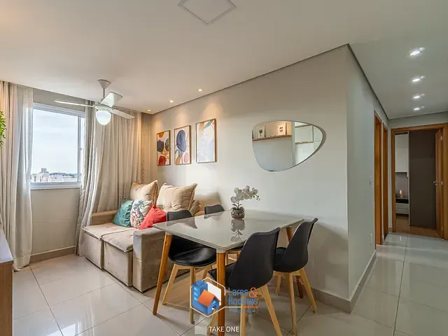 Apartamento com 60m² 2 quartos e 1 banheiro, à venda, no bairro Parque Industrial em Campinas