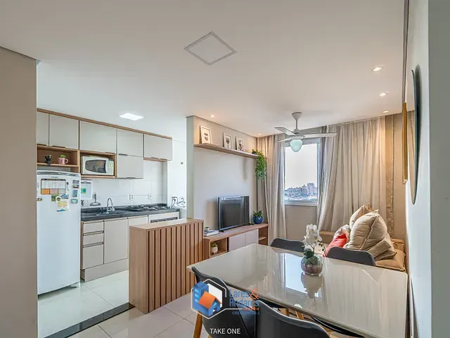 Apartamento com 60m² 2 quartos e 1 banheiro, à venda, no bairro Parque Industrial em Campinas