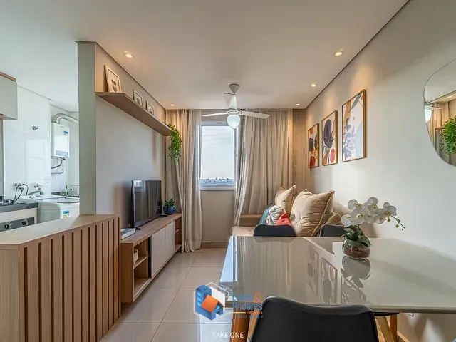 Apartamento com 60m² 2 quartos e 1 banheiro, à venda, no bairro Parque Industrial em Campinas