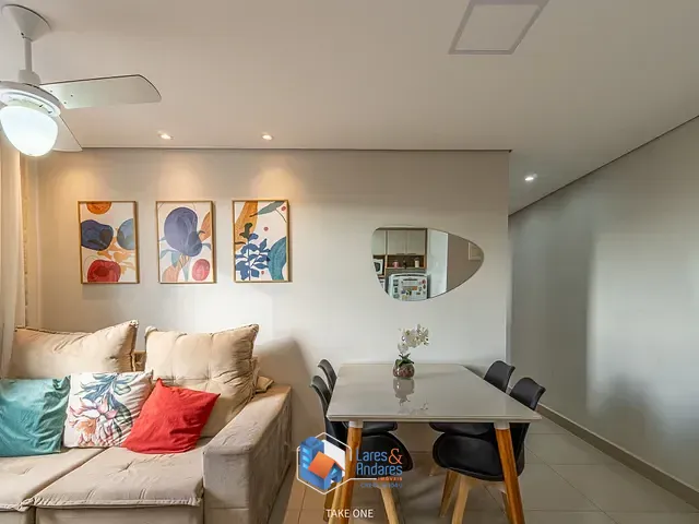 Apartamento com 60m² 2 quartos e 1 banheiro, à venda, no bairro Parque Industrial em Campinas