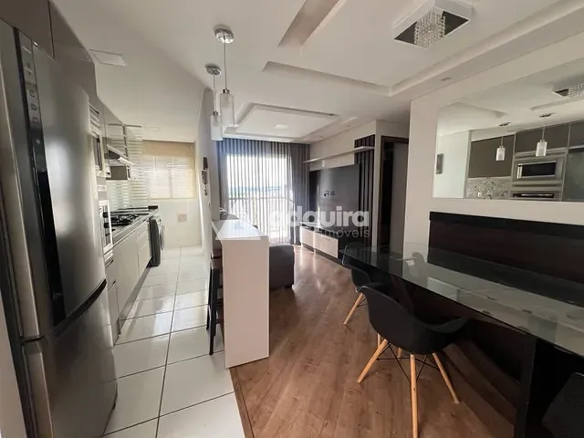 Apartamento com 55m² 2 quartos e 1 banheiro, para alugar, no bairro Neves em Ponta Grossa