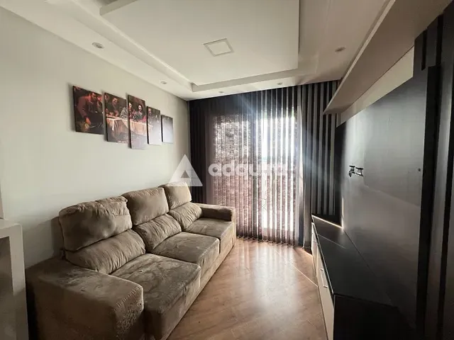 Apartamento com 55m² 2 quartos e 1 banheiro, para alugar, no bairro Neves em Ponta Grossa
