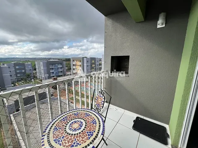 Apartamento com 55m² 2 quartos e 1 banheiro, para alugar, no bairro Neves em Ponta Grossa