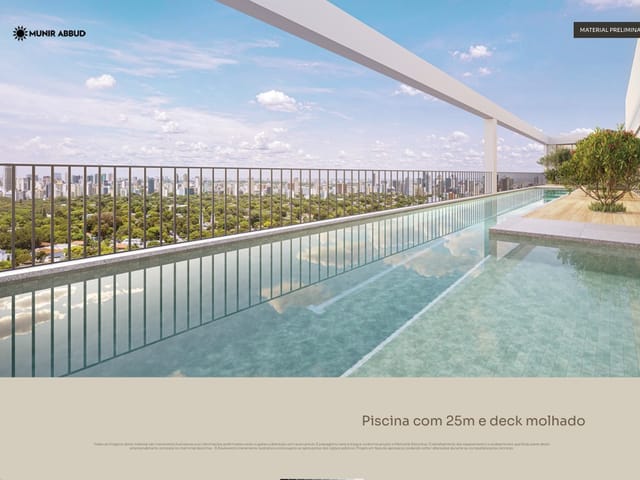 Apartamento com 31m² 1 quarto e 2 banheiros, à venda, no bairro Jardim América em São Paulo