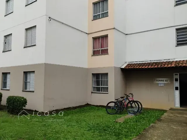 Apartamento 2 quartos e 1 banheiro, à venda, no bairro Residencial Novo Horizonte em Taubaté