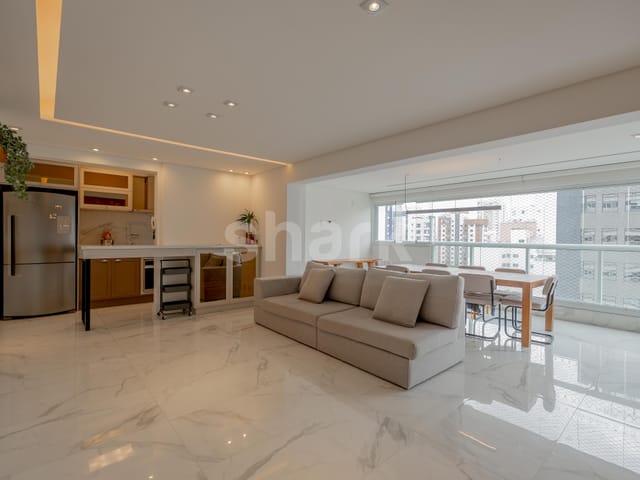 Apartamento com 110m² 2 quartos e 3 banheiros, à venda, no bairro Pinheiros em São Paulo