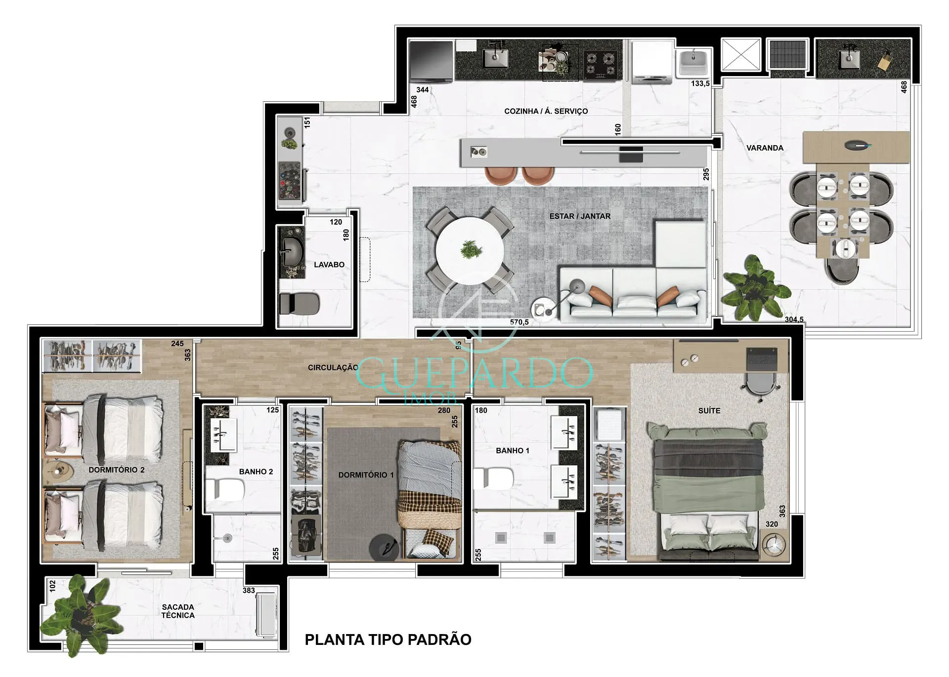 Apartamento, 3 quartos, 103 m² - Foto 16