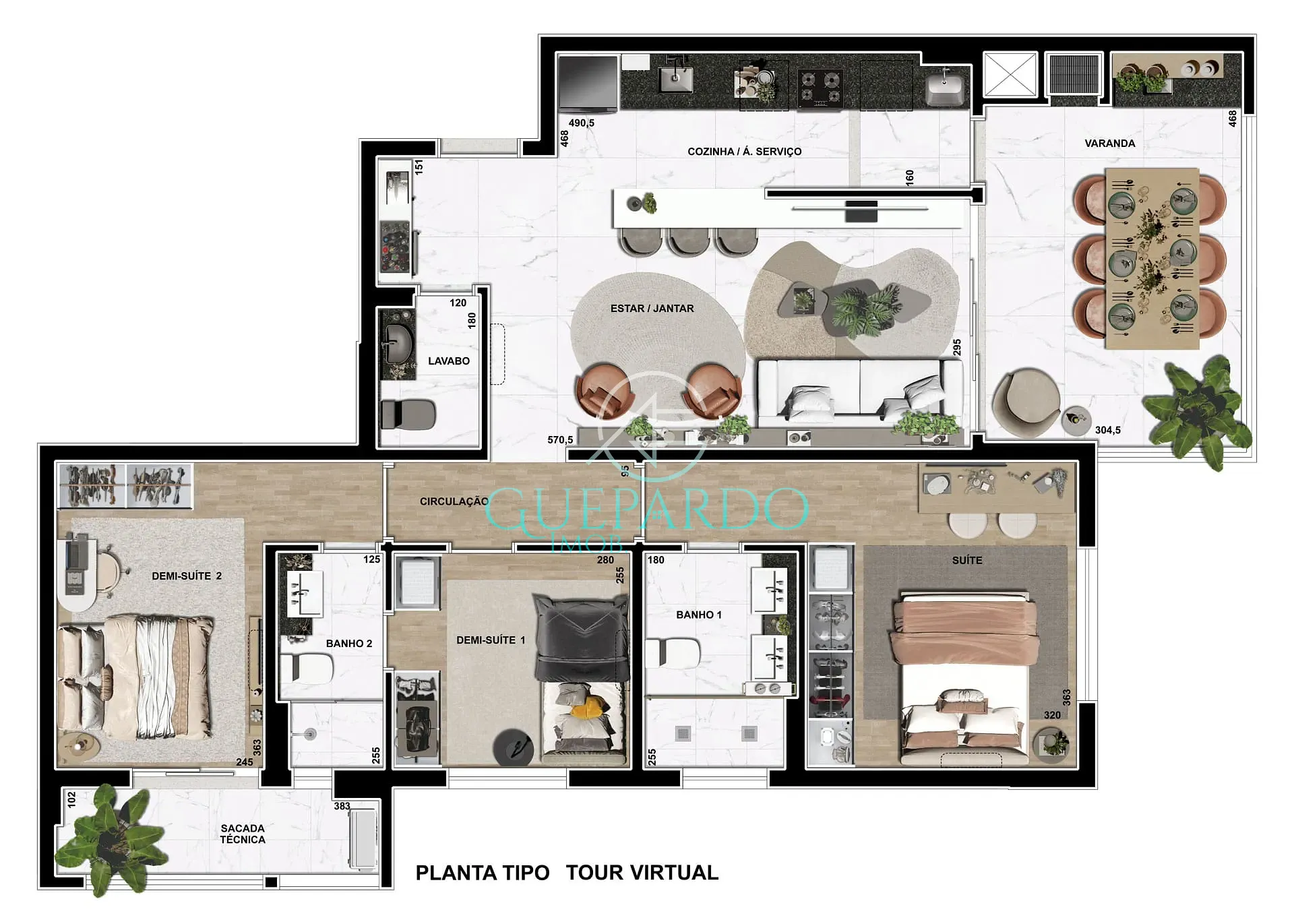 Apartamento, 3 quartos, 103 m² - Foto 17