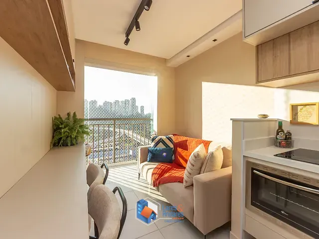 Apartamento com 32m² 1 quarto e 1 banheiro, à venda, no bairro Jardim Caravelas em São Paulo