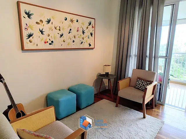 Apartamento com 107m² 3 quartos e 4 banheiros, à venda, no bairro Vila Andrade em São Paulo