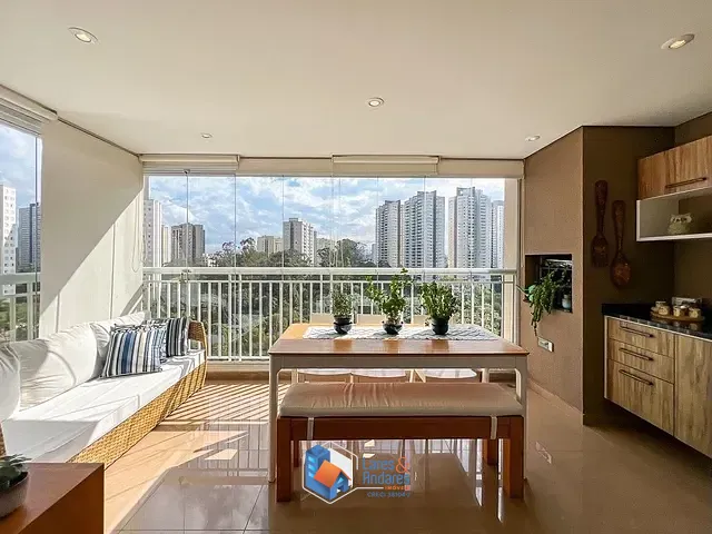 Apartamento com 107m² 3 quartos e 4 banheiros, à venda, no bairro Vila Andrade em São Paulo