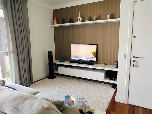 Apartamento com 107m² 3 quartos e 4 banheiros, à venda, no bairro Vila Andrade em São Paulo