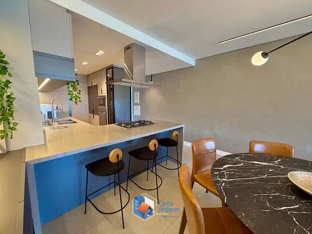 Apartamento com 130m² 3 quartos e 3 banheiros, à venda, no bairro Praia Brava de Itajaí em Itajaí