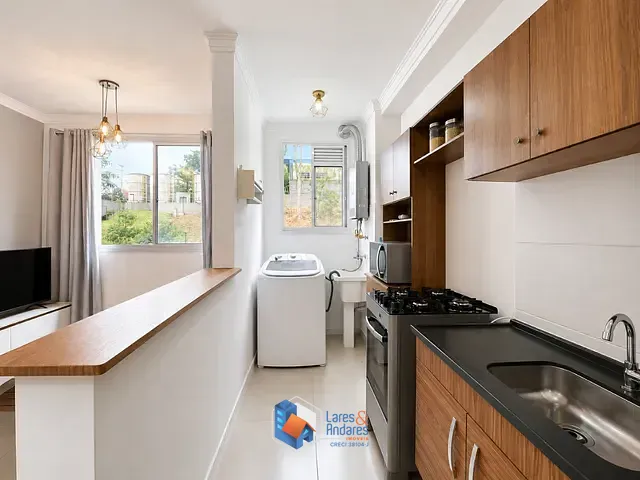 Apartamento com 43m² 2 quartos e 1 banheiro, à venda, no bairro Loteamento City Jaragua em São Paulo