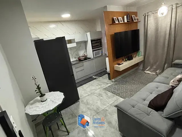 Apartamento com 45m² 2 quartos e 1 banheiro, à venda, no bairro Recanto Vista Alegre em Cotia