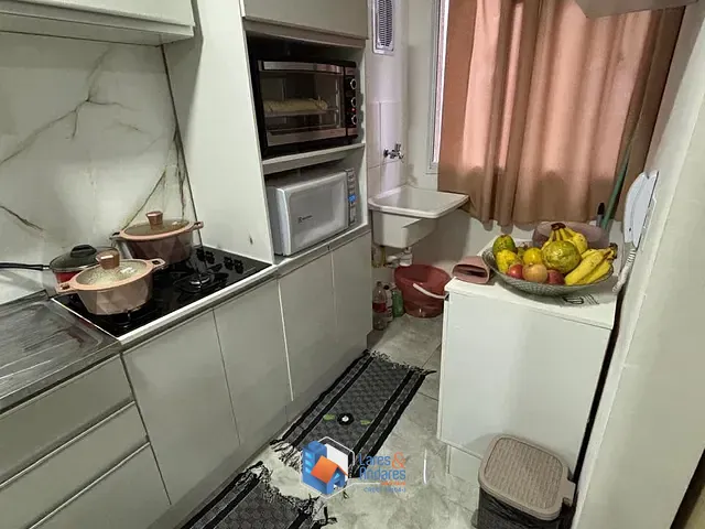 Apartamento com 45m² 2 quartos e 1 banheiro, à venda, no bairro Recanto Vista Alegre em Cotia