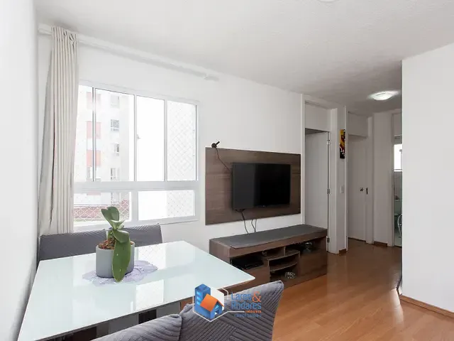 Apartamento com 46m² 2 quartos e 1 banheiro, à venda, no bairro Taipas em São Paulo