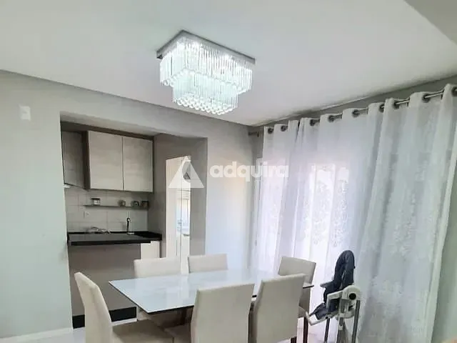 Apartamento 3 quartos e 2 banheiros, à venda, no bairro Oficinas em Ponta Grossa